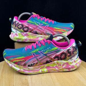 Asics Womens Noosa TRI 13 1012A898 Multicolor Running Shoes Size 10 Bright Color